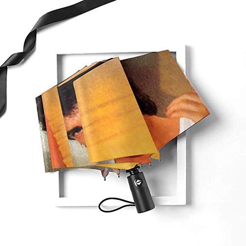 Rick Springfield Fuerte a Prueba de Viento Stormproof Plegable Viaje para Mujeres Hombres protección UV automático Triple Paraguas Plegable Umbrell