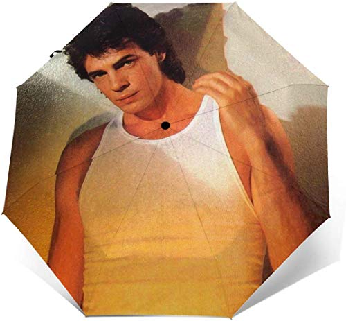 Rick Springfield Fuerte a Prueba de Viento Stormproof Plegable Viaje para Mujeres Hombres protección UV automático Triple Paraguas Plegable Umbrell