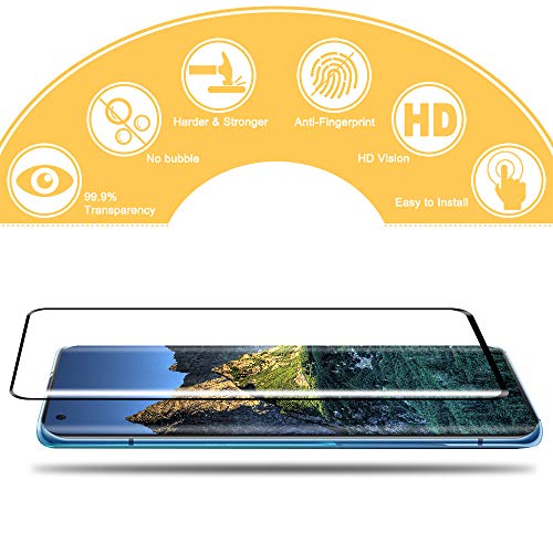 RIIMUHIR Cristal Templado para Xiaomi Mi Note 10 Lite,[2 Unidades] [3D Cobertura Completa] [Antiarañazos] [Sin Burbujas] [Dureza 9H] Protector Pantalla para Xiaomi Mi Note 10 Lite