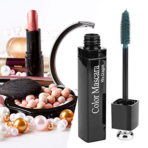 Rimel de pestañas de larga duración, herramienta de maquillaje de ojos de crema de rímel impermeable para mujeres(# 4 verde oliva)