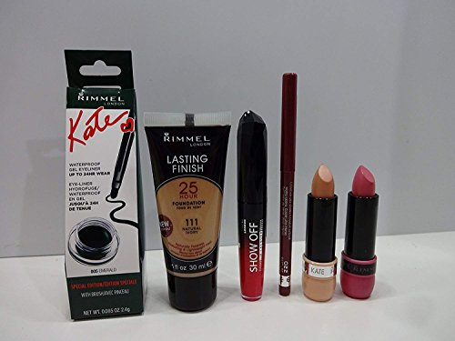 Rimmel London - Juego de 6 bolsas de regalo para maquillaje