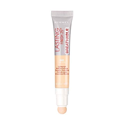 RIMMEL LONDON Lasting Finish Breathable Concealer - Light Ivory (6 Pack)