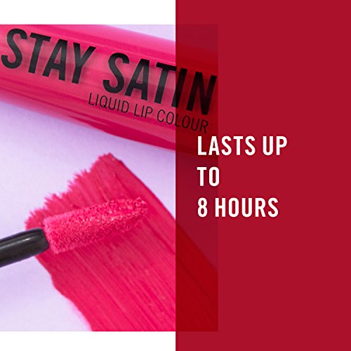 Rimmel London Stay Satin Liquid Lip Colour Barra De Labios, Tono 400 Obsession - 21 gr