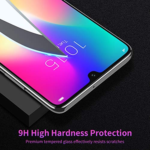 RIWNNI [3 Unidades Cristal Templado para Huawei P30, 0.25mm Ultra Fino Alta Definicion Protector Pantalla 9H Dureza Vidrio Templado Sin Burbujas para Huawei P30 - Transparente