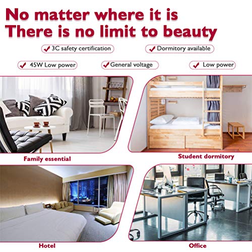 Rizador Pelo y Planchas Pelo 2 en 1, Curling Iron Rizador Pelo Ceramico Planchas Viaje Pelo Turmalina Plancha Viaje Pelo de Ondas Hair Styler Instant con ajustable de temperatura Regalos de Navidad