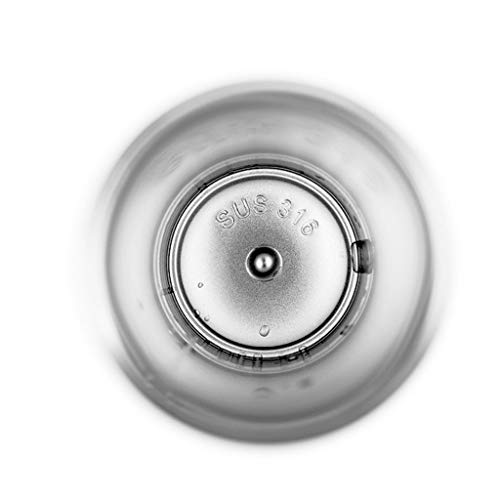 RNGNB Botella de Agua Inteligente, Botella de Agua de Acero Inoxidable Copa aislada a Prueba de Fugas Recargable con Pantalla de Temperatura y recordatorio de Alarma Smart Water Bottle