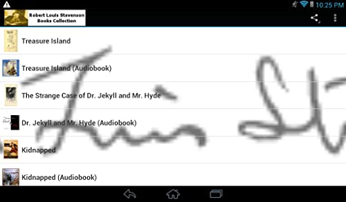 Robert Louis Stevenson Books & Audio Collection