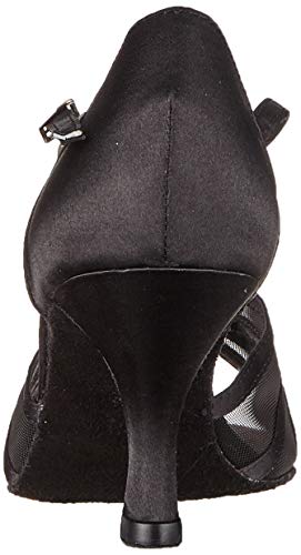 Roch Valley Aphrodite - Zapatos Latinos para Mujer, Color Negro