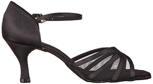 Roch Valley Aphrodite - Zapatos Latinos para Mujer, Color Negro