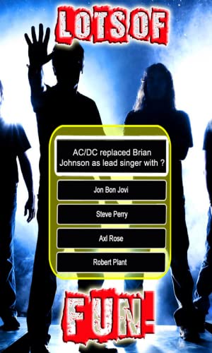 Rock Music Trivia Fans Test Your Knowledge Quiz