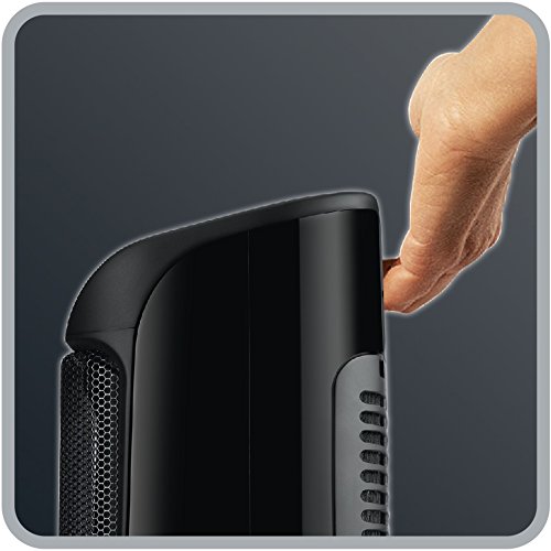 Rowenta SO9265F0 Mini Excel Eco - Calefactor cerámico de rápido calentamiento con potencia regulable de 1.000 W 1.800 W, termostato, función Eco, función silence solo 49 dBA