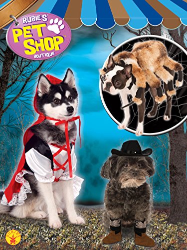 Rubie'S - Disfraz de araña Gigante, para Mascotas, Perro, Producto Oficial, Ideal para Halloween