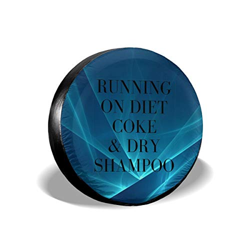 Ruedas de repuesto Cubiertas de llantas Bolsas que funcionan con Coca-Cola Light y Champú seco Cubierta de llantas de repuesto Protectores de llantas Se adapta a diámetros de llantas 15 pulgadas