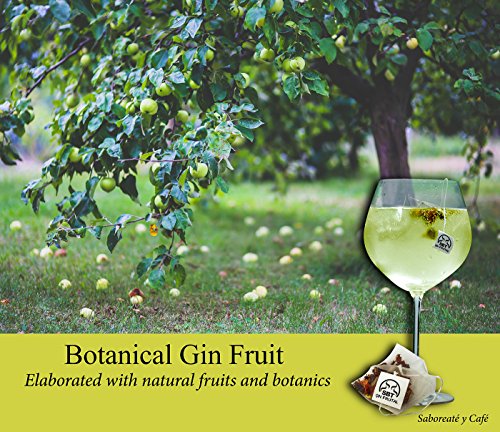 SABOREATE Y CAFE THE FLAVOUR SHOP Botánicos Frutales para Gin Tonic Especias Para Cócteles. Aromatizante natural para la ginebra y licores Blancos - 12 unidades