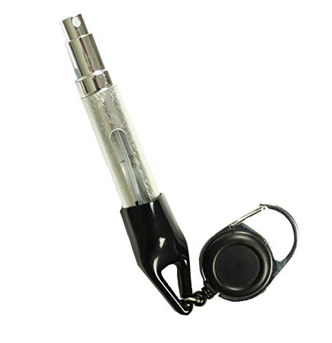 Safer I 2 Porta Gel Desinfectante de Manos Viaje Extensible I Pulverizador de Líquido Hidroalcohólico para Colgar I Llavero Dispensador I Spray Hidroalcohólico I Bote Gel Recargable