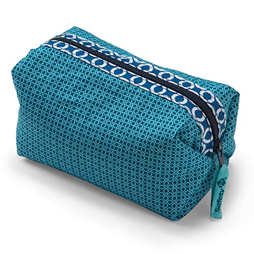 Safety 1st Estuche Esencial DE Aseo - Estuches de Aseo y cuidados del bebé, Color Turquesa / Blanco