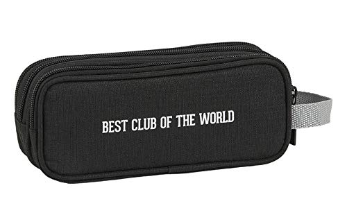 safta Estuche Triple Cremallera de Real Madrid 1902, 210 x 70 x 85 mm