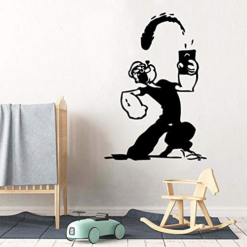 Sailor Wall Sticker Vinilo Papel Tapiz decoración para habitación de niños decoración de habitación para niños Etiqueta extraíble 33x39cm