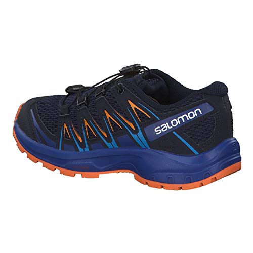 Salomon XA Pro 3D J, Zapatillas de Trail Running Unisex Niños, Azul/Naranja (Medieval Blue/Mazarine Blue Wil/Tan), 31 EU