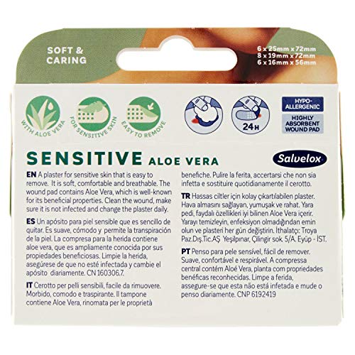 SALVELOX - SALVELOX SENSITIVE ALOE VERA20