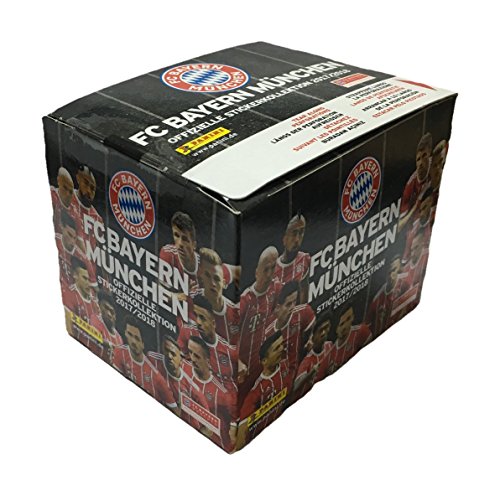 Sammelbilder Bayern München Panini – FC Bayern Múnich Oficial stickerko llektion 2017/2018 – Pantalla con Bolsas de 36/180 de colección imágenes – Edición Alemana