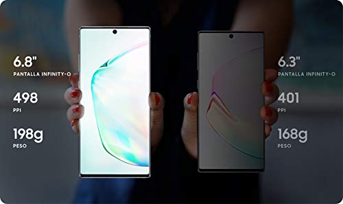 SAMSUNG Galaxy Note10+ SM-N975F - Smartphone (Dual SIM, 12 GB RAM, 256 GB Memoria, 10 MP Dual Pixel AF) Negro (Black)