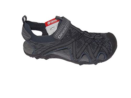 Sandalia/Hombre/Chico/Chiruca/Cierre Fácil/Suela Goma/Mod. Tahiti 05/Color Gris/Azul/Talla: 41