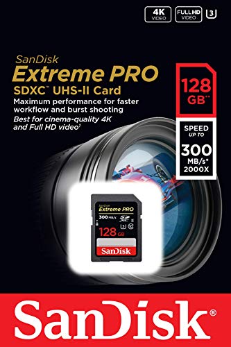 SanDisk Extreme Pro, Tarjeta de Memoria, 1, Black