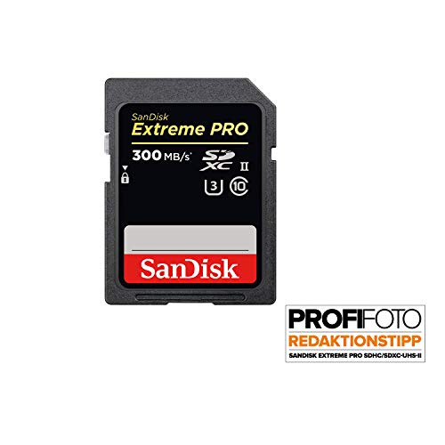 SanDisk Extreme Pro, Tarjeta de Memoria, 1, Black