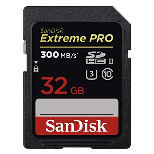 SanDisk Extreme Pro, Tarjeta de Memoria, 1, Black