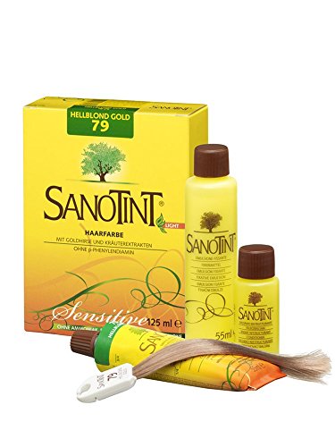 'sanotint® Sensitive 79 Rubio Claro Dorado (125 ml)