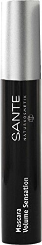 SANTE - Máscara BIO Volume Sensation - Nutre las pestañas con aceite de almendras orgánico - Para más volumen y expresión - Negro