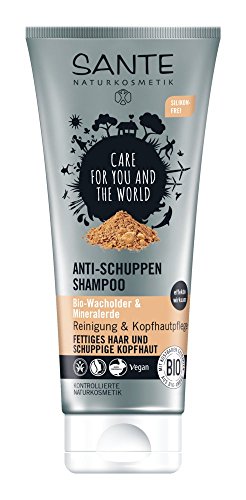 Sante Naturkosmetik Shampoo Lava Poder alúmina, 200 ml, 2-pack (2 x 0,2 l)