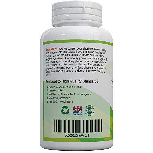 Sash Vitality Organic Turmeric Curcumin 1800mg Per Serving High Strength with Organic Black Pepper | Best Curcumin Absorption | 120 Vegan Capsules | Soil Association Certified Organic Non-GMO