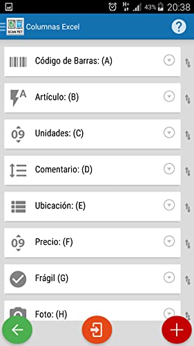 SCANPET codigo de barras + inventario + Excel + escaner WIFI
