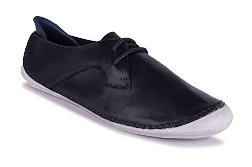 SCHMITZ Modish Zapatos de cuero Leightweight de calidad genuina, color Negro, talla 42 2/3 EU