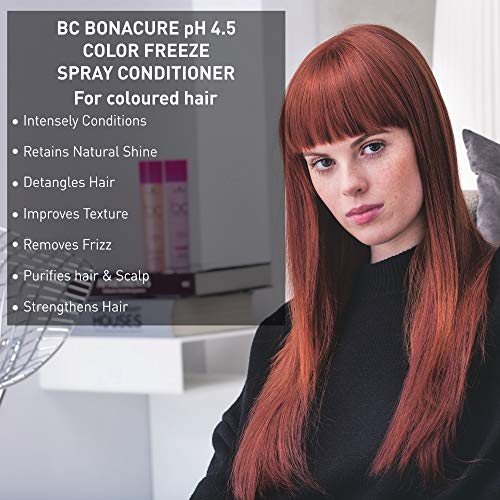 Schwarzkopf BC Ph4.5 BONACURE Color Freeze Spray ACONDICIONADOR 400ML, Único, 400 ml, 400