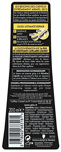 Schwarzkopf Gliss – Acondicionador – Ultimate Repair – FLACON 200 ml