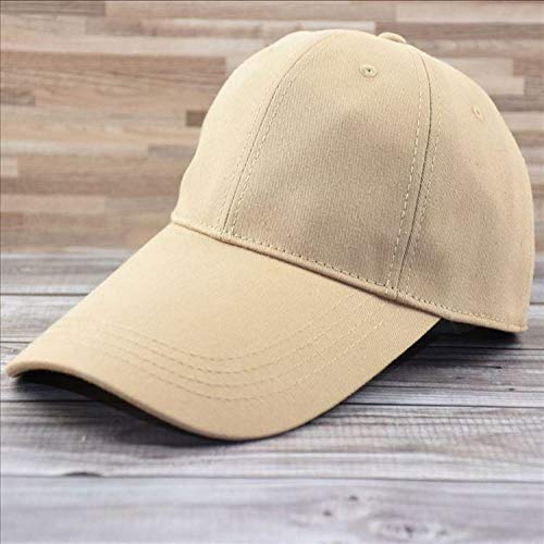 sdssup Gorra Gorra de béisbol y Sombrero Largo Hat Modelos de Pareja de Sombreros Masculinos de Color Caqui 59.5-62cm