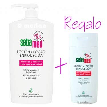 Sebamed Loción Enriquecida Piel Seca y Sensible, 1000ml+REGALO 200ml
