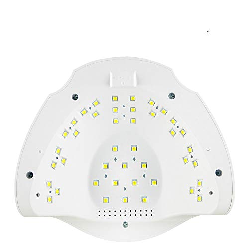 Secadores de uñas Lámpara Uv para Manicura Led lámpara de uñas Leds Nail Dryer Secado todo gel pulido barniz Lampe Uv con cortadores de molino para manicura/f3 6t azul 9t rojo