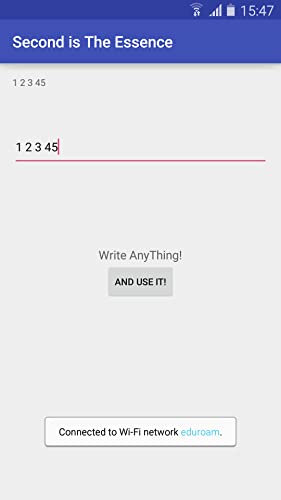 Second Is the Essence