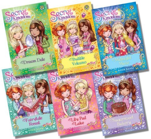 Secret Kingdom Series 2 Collection - 6 Books RRP Â£29.94 (Bubble Volcano; Sugarsweet Bakery; Dream Dale; Lily-Pad Lake; Fairytale Forest; Midnight Maze)