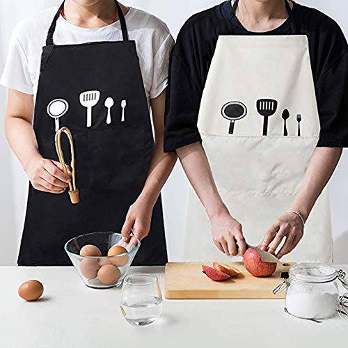 Seiobax Lovely Lady Funny Delantal Restaurant Delantales de Cocina para Mujeres y niñas con Bolsillo (Cool Blood Bet Red Paisley)