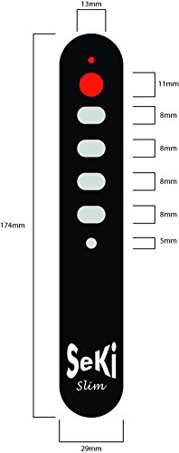 SeKi Mando a Distancia Slim Negro