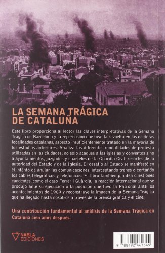 Semana Tragica De Catalu･A,La (HISTORIA)