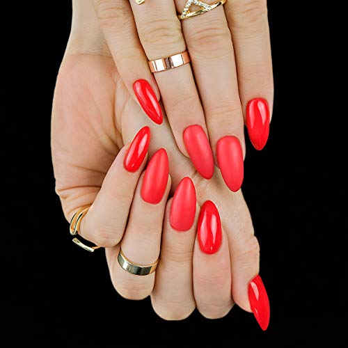 semilac UV híbrida de uñas, número 063, 7 ml, legendario rojo