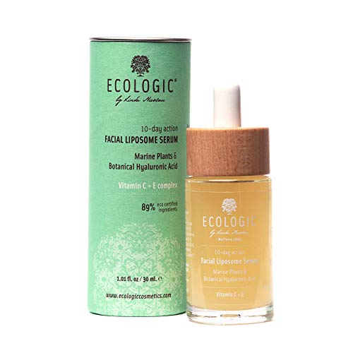 Serum Facial Activo Liposomado - 10 días (Plantas Marinas y Ácido Hialurónico Botánico) - 30 ml. Ecologic Cosmetics by Linda Nicolau. Bio cosmética sostenible, vegana, orgánica, ecológica, eco