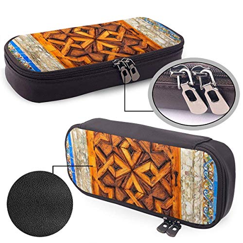 Sevilla, Casa De Pilatos Estuche para lápices Estuche para lápices, Organizador de escritorio de gran capacidad para estudiantes