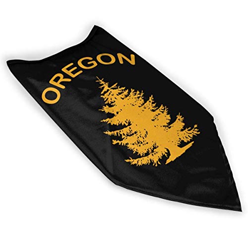 SGDSGSG Oregon Douglas Pine Tree Calentador de polaina de cuello A prueba de viento Bufanda Sports Pañuelo Sol UV viento Protección contra el polvo outdoor Running